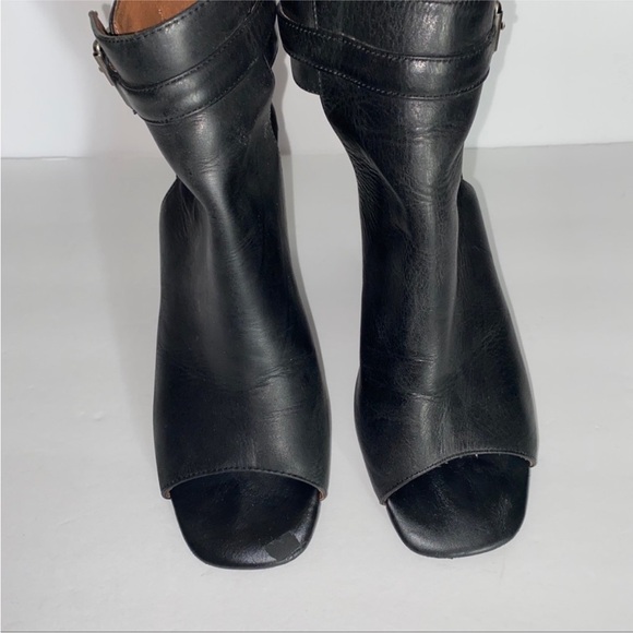 Jeffrey Campbell Leather Canal Heel Bootie - Picture 3 of 5